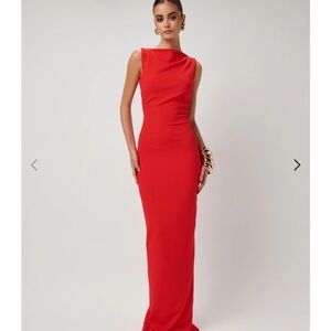 Effie Kats Verona Cherry Red Gown